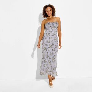 Wild Fable - Women's Sleeveless Maxi Empire Waist Dress - Wild  Gray